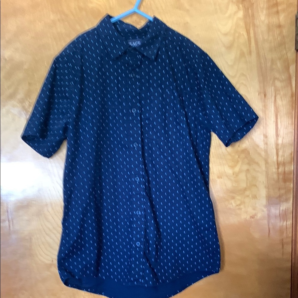 EUC Boys Size XXL 16 The Children’s Place Navy Button down shirt with